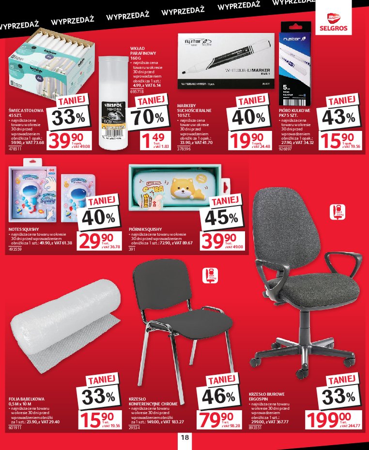 Gazetka Selgros 27/08/2026 – 09/09/2026 - gazetki promocyjne str. 18