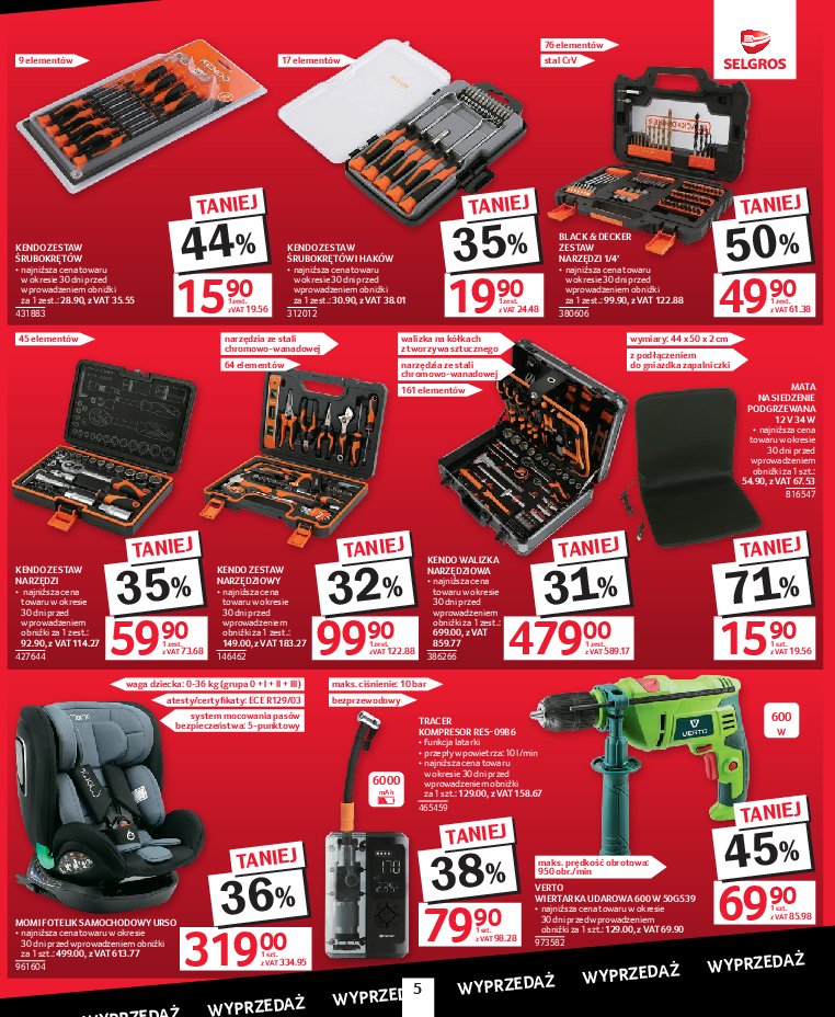 Gazetka Selgros 27/08/2026 – 09/09/2026 - gazetki promocyjne str. 5