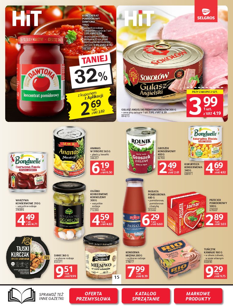 Gazetka Selgros 27/08/2026 – 09/09/2026 - gazetki promocyjne str. 15