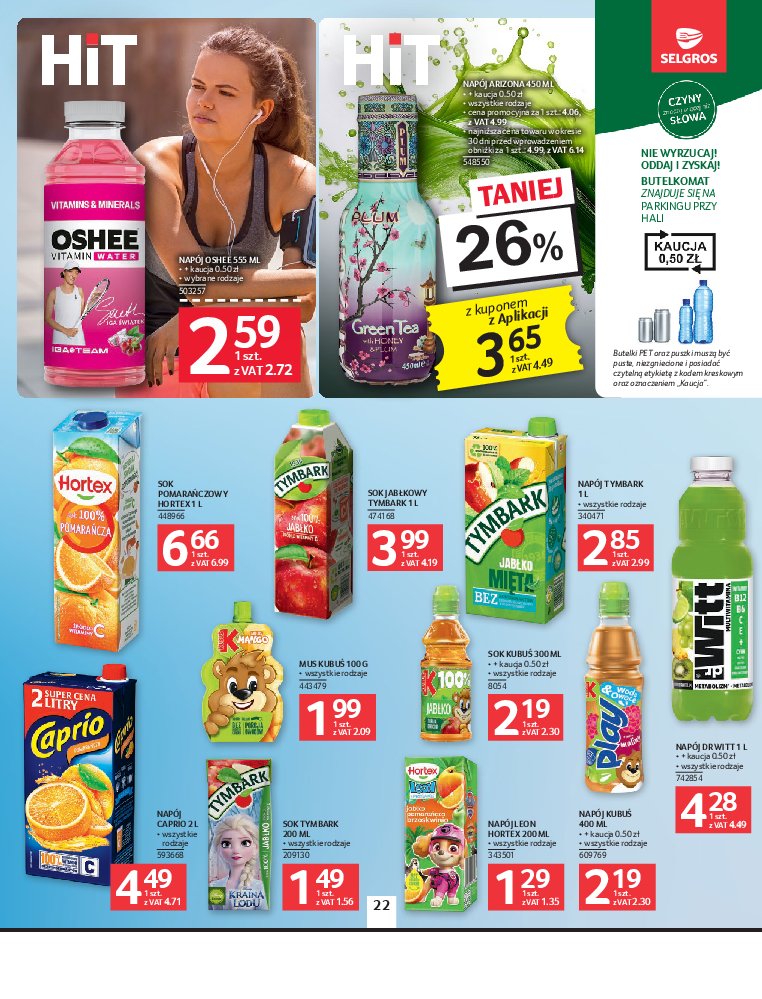 Gazetka Selgros 27/08/2026 – 09/09/2026 - gazetki promocyjne str. 22