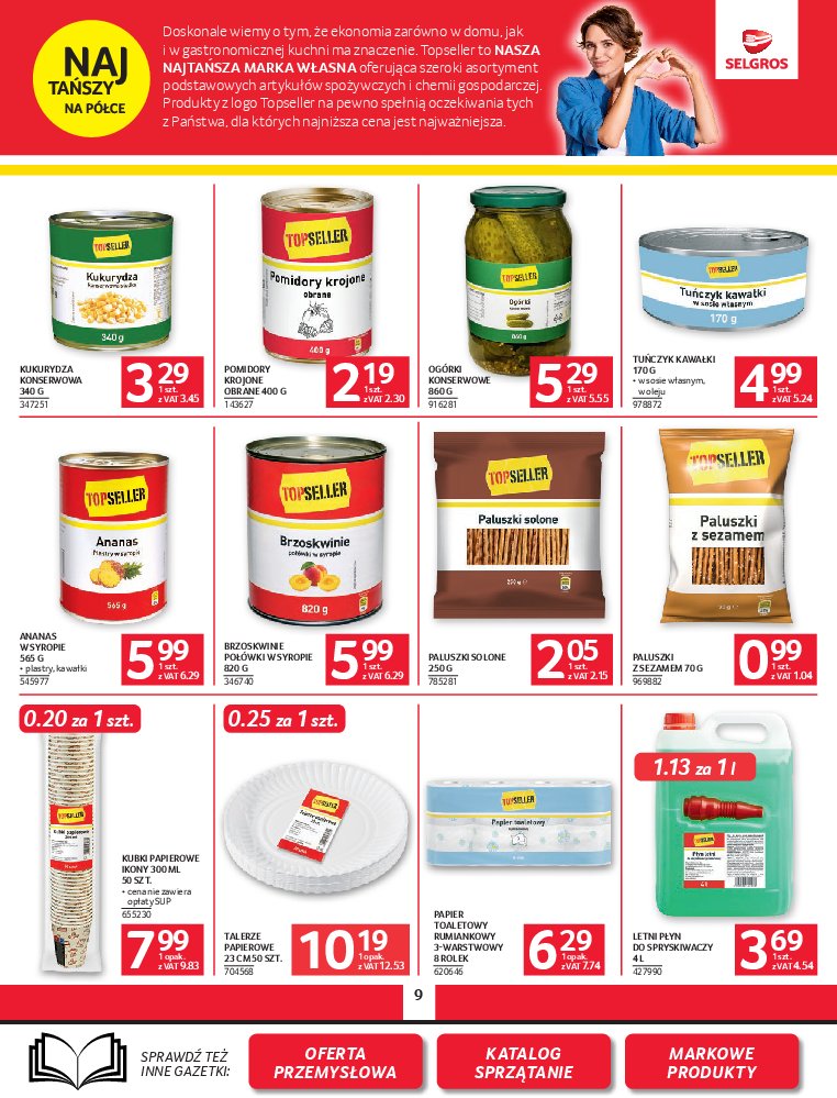Gazetka Selgros 27/08/2026 – 09/09/2026 - gazetki promocyjne str. 9