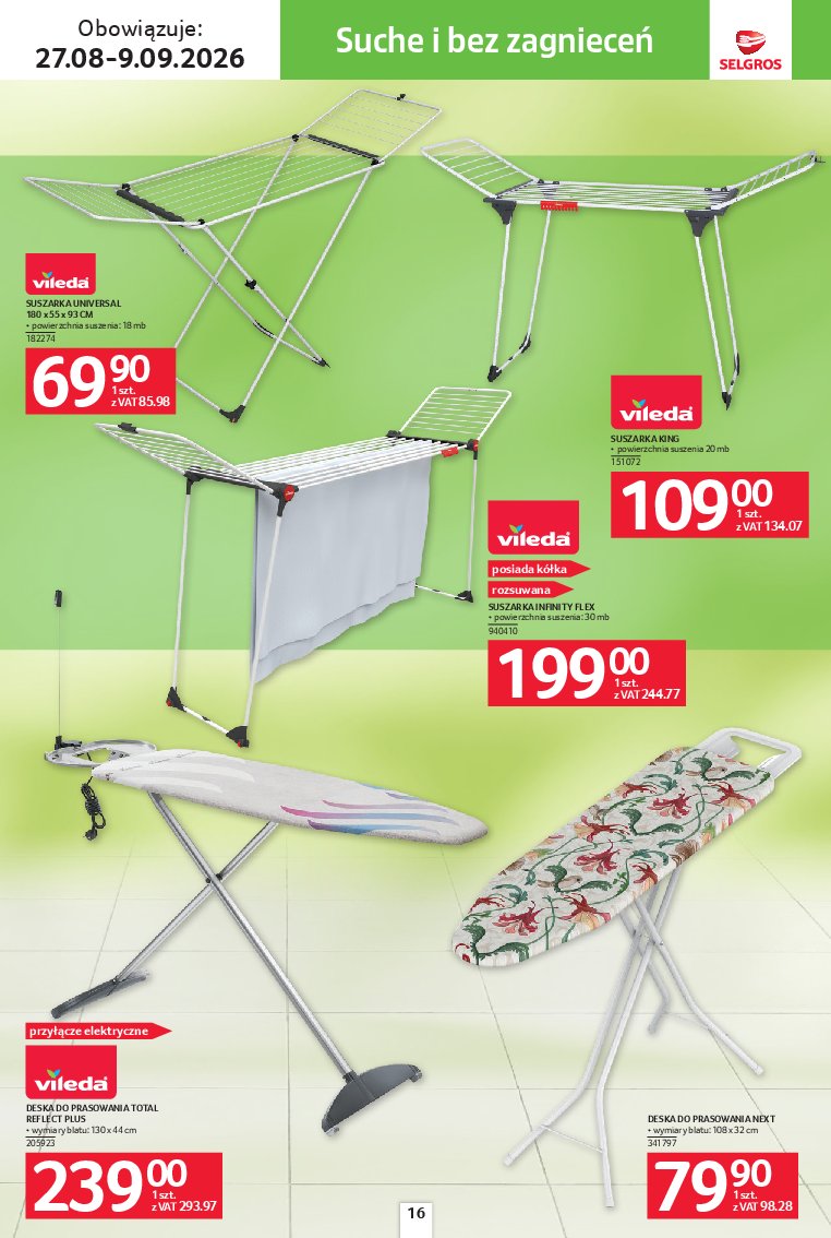 Gazetka Selgros 27/08/2026 – 09/09/2026 - gazetki promocyjne str. 16