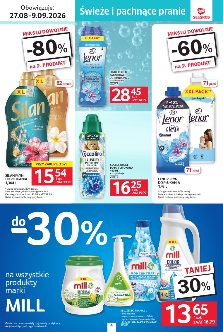 Gazetka Selgros 27/08/2026 – 09/09/2026 - gazetki promocyjne str. 4