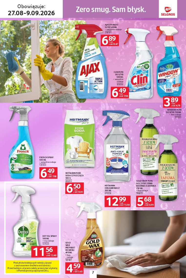 Gazetka Selgros 27/08/2026 – 09/09/2026 - gazetki promocyjne str. 7