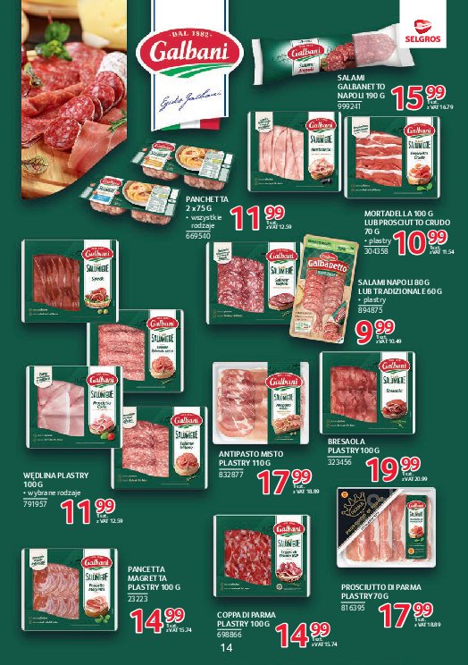 Gazetka Selgros 27/08/2026 – 09/09/2026 - gazetki promocyjne str. 14
