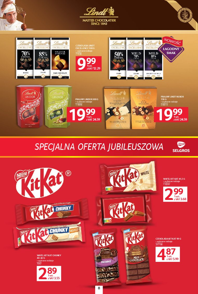 Gazetki promocyjne – słodycze - gazetki promocyjne str. 57