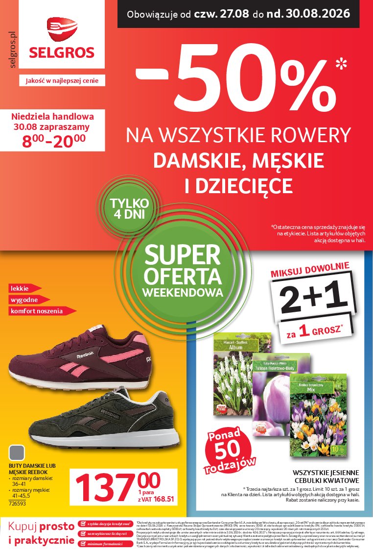 Gazetka Selgros 27/08/2026 – 30/08/2026