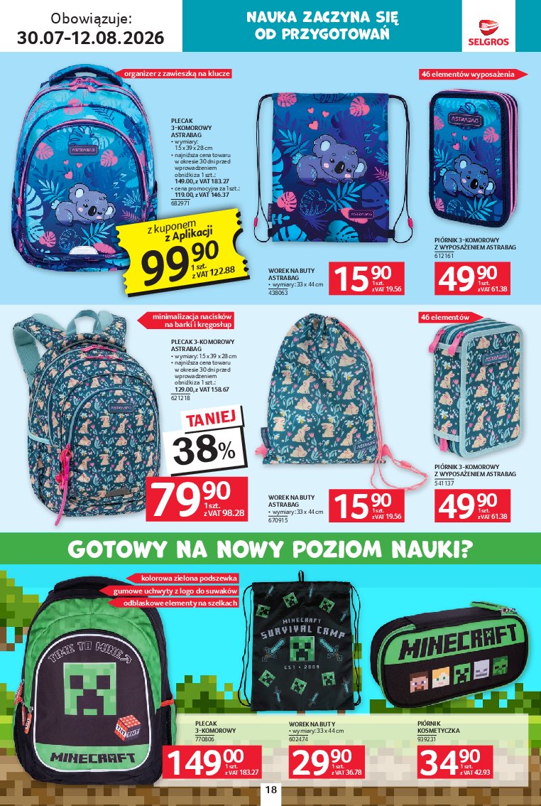 Gazetka Selgros 30/07/2026 – 12/08/2026 - strona 18