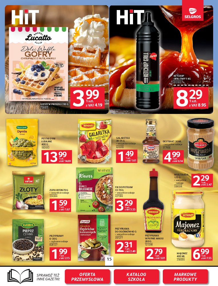 Gazetka Selgros 30/07/2026 – 12/08/2026 - gazetki promocyjne str. 15