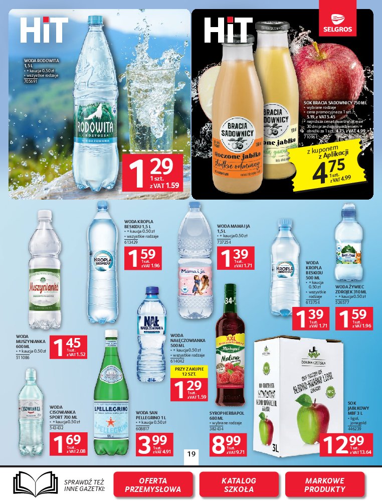 Gazetka Selgros 30/07/2026 – 12/08/2026 - gazetki promocyjne str. 19