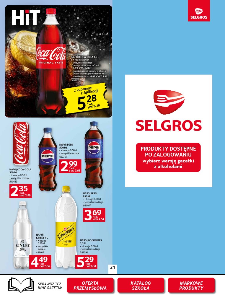 Gazetka Selgros 30/07/2026 – 12/08/2026 - gazetki promocyjne str. 21