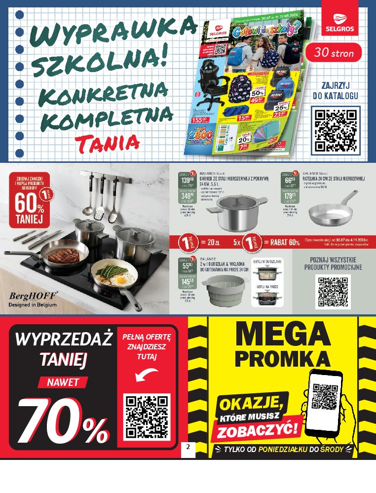 Gazetka Selgros 30/07/2026 – 12/08/2026 - gazetki promocyjne str. 2