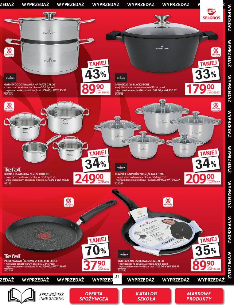 Gazetka Selgros 30/07/2026 – 12/08/2026 - gazetki promocyjne str. 33