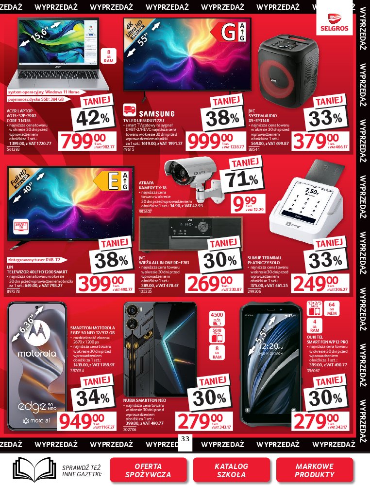 Gazetka Selgros 30/07/2026 – 12/08/2026 - gazetki promocyjne str. 35