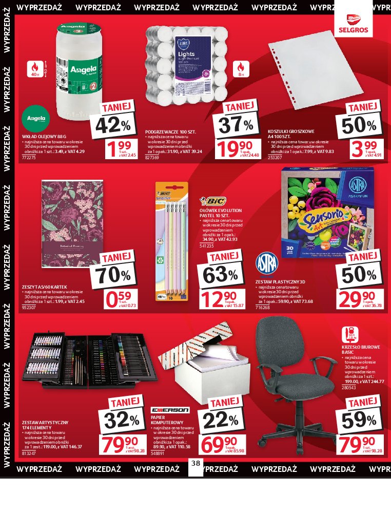 Gazetka Selgros 30/07/2026 – 12/08/2026 - gazetki promocyjne str. 40