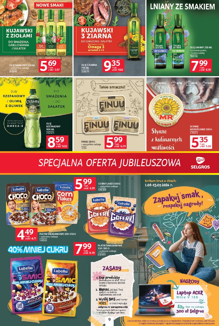 Gazetka Selgros 30/07/2026 – 12/08/2026 - gazetki promocyjne str. 9