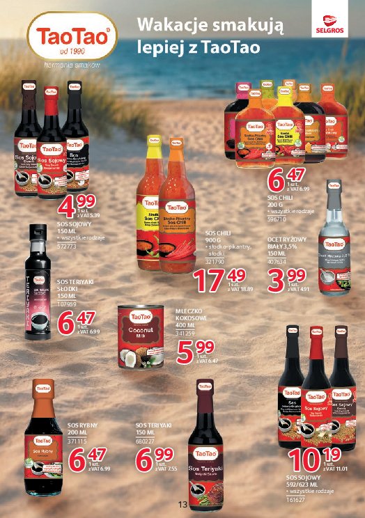 Gazetka Selgros 30/07/2026 – 12/08/2026 - gazetki promocyjne str. 13