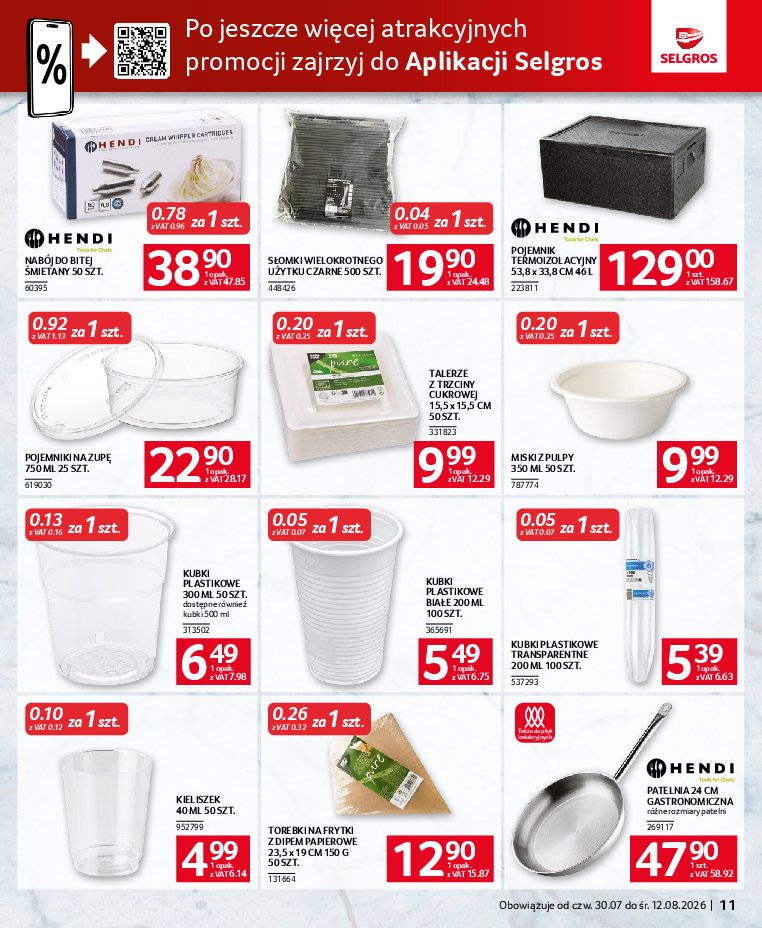 Gazetka Selgros 30/07/2026 – 12/08/2026 - gazetki promocyjne str. 11