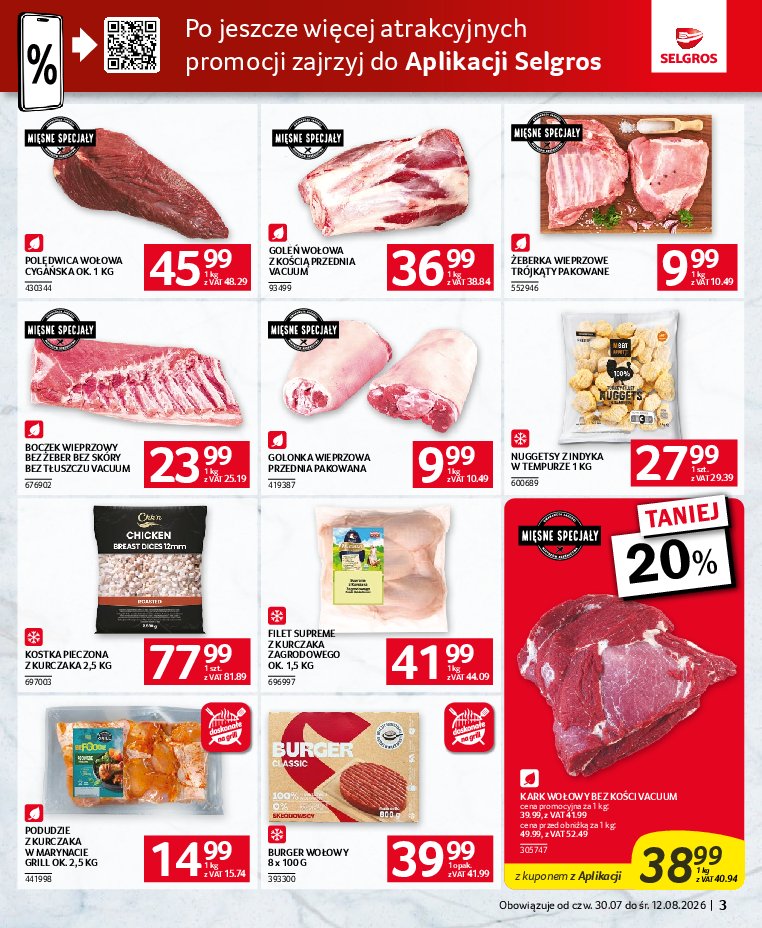 Gazetka Selgros 30/07/2026 – 12/08/2026 - gazetki promocyjne str. 3