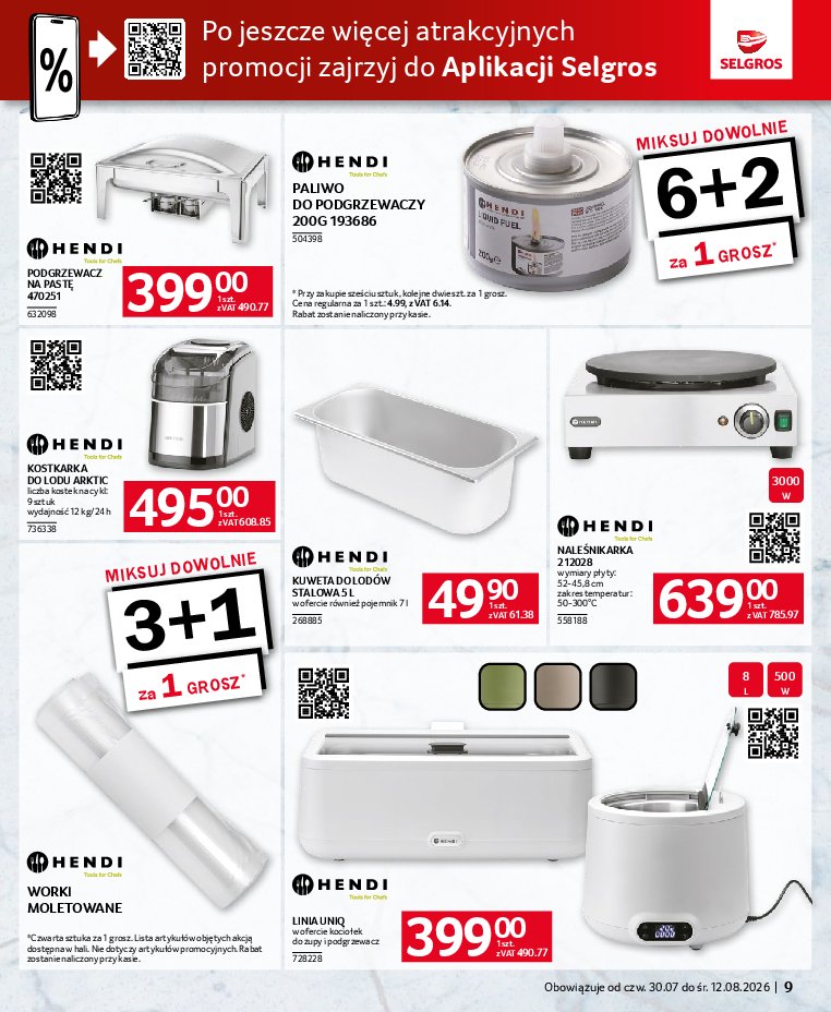 Gazetka Selgros 30/07/2026 – 12/08/2026 - gazetki promocyjne str. 9