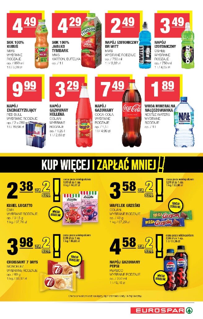 Gazetki promocyjne – napoje - gazetki promocyjne str. 46