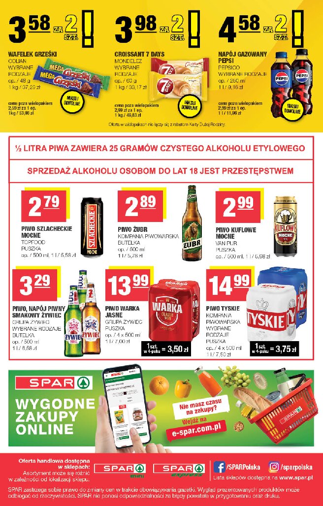 Gazetki promocyjne – napoje - gazetki promocyjne str. 42