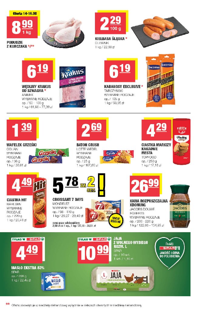 Gazetka Spar 12/08/2026 – 23/08/2026 - gazetki promocyjne str. 3