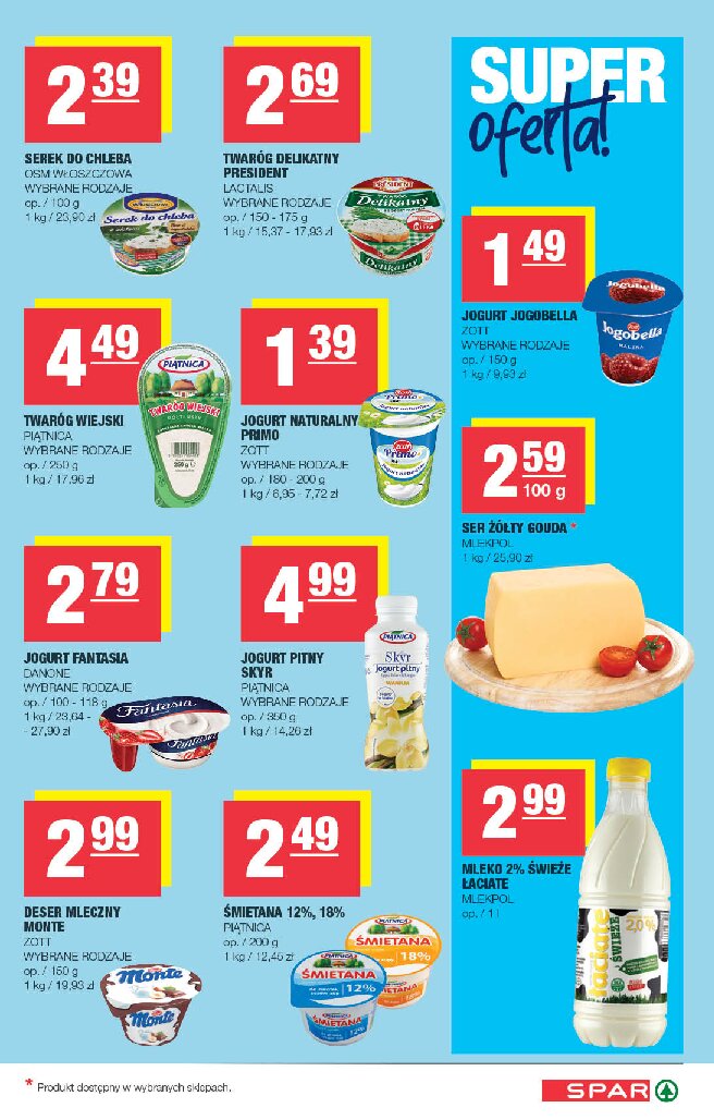 Gazetki promocyjne – jogurty - gazetki promocyjne str. 16