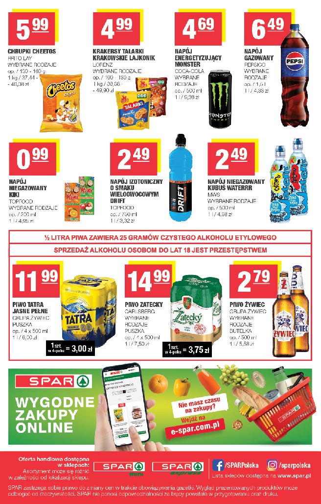 Gazetka Spar 26/08/2026 – 06/09/2026 - gazetki promocyjne str. 4