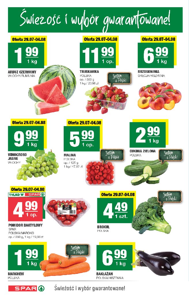 Gazetka Spar 29/07/2026 – 09/08/2026 - gazetki promocyjne str. 2