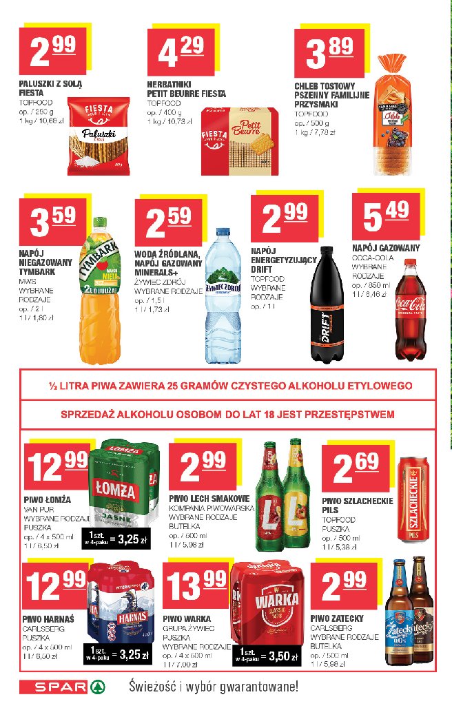 Gazetka Spar 29/07/2026 – 09/08/2026 - gazetki promocyjne str. 6
