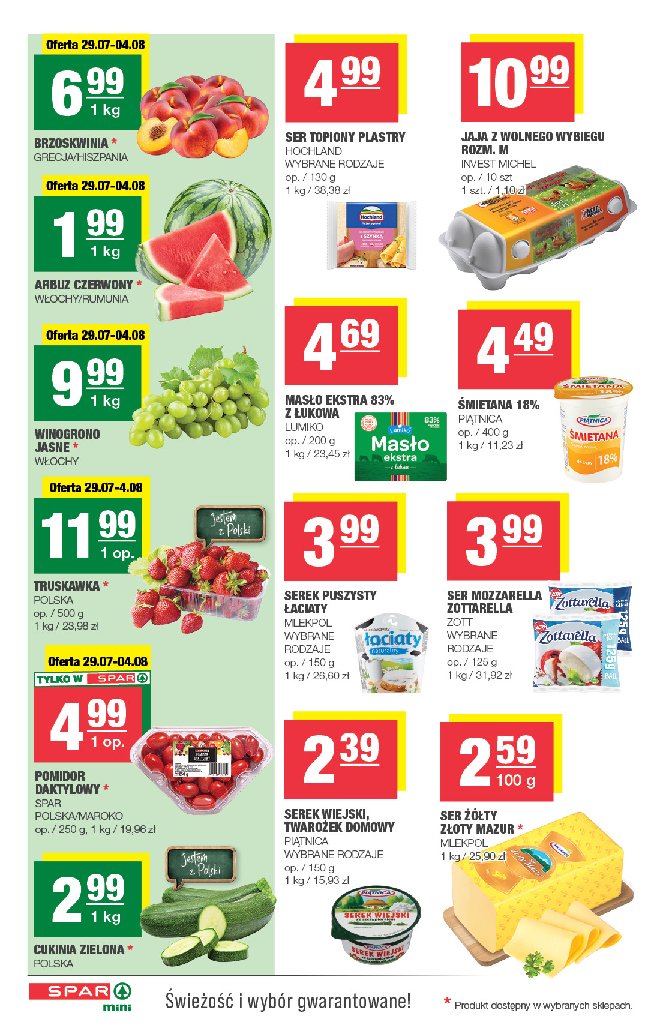 Gazetka Spar 29/07/2026 – 09/08/2026 - gazetki promocyjne str. 2