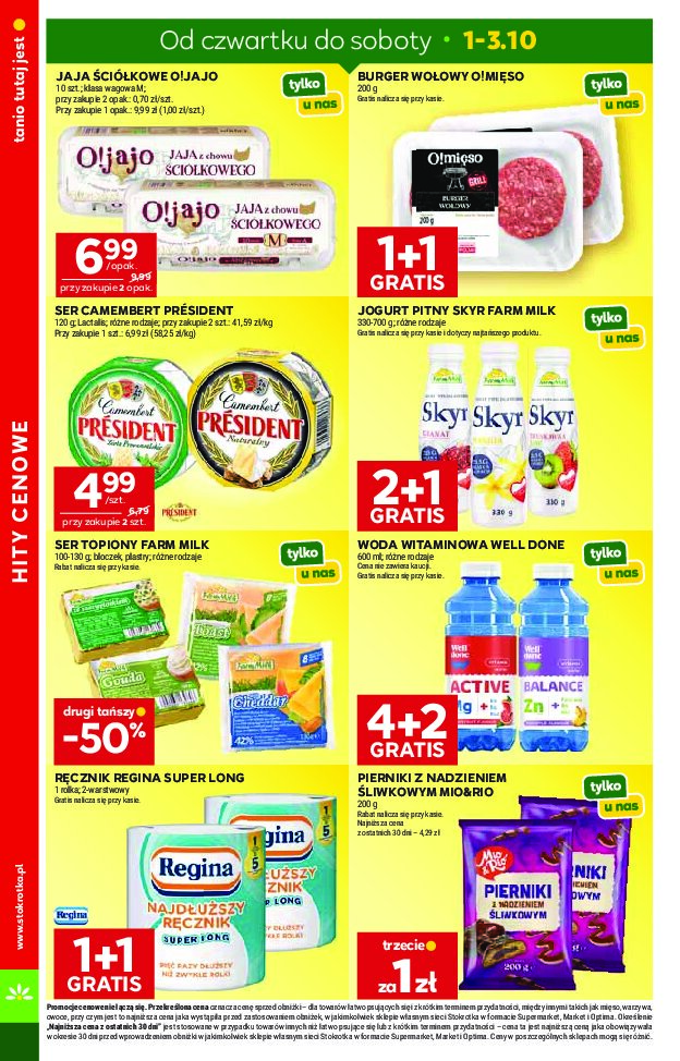 Gazetka Stokrotka 01/10/2026 – 07/10/2026 - gazetki promocyjne str. 2