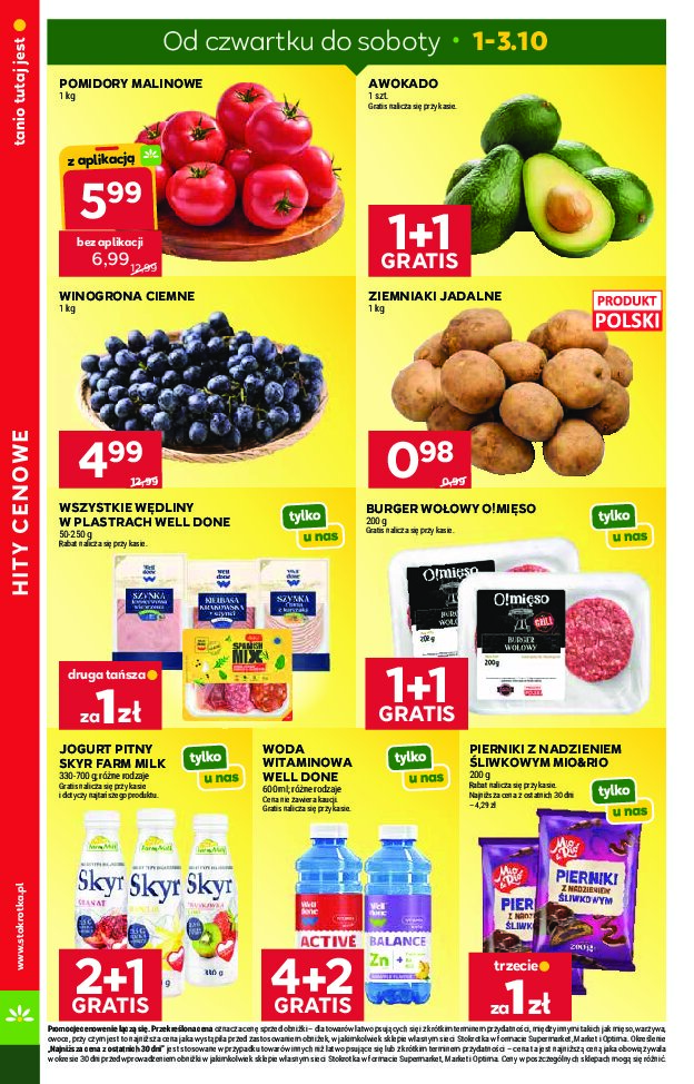 Gazetka Stokrotka 01/10/2026 – 07/10/2026 - gazetki promocyjne str. 2