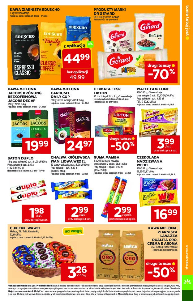 Gazetki promocyjne – kawa - gazetki promocyjne str. 54