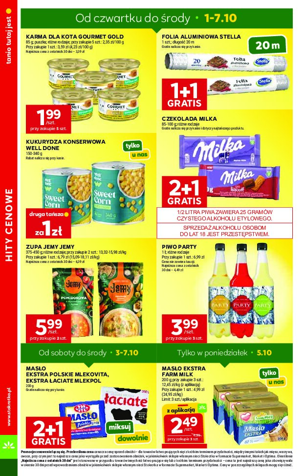 Gazetka Stokrotka 01/10/2026 – 07/10/2026 - gazetki promocyjne str. 4
