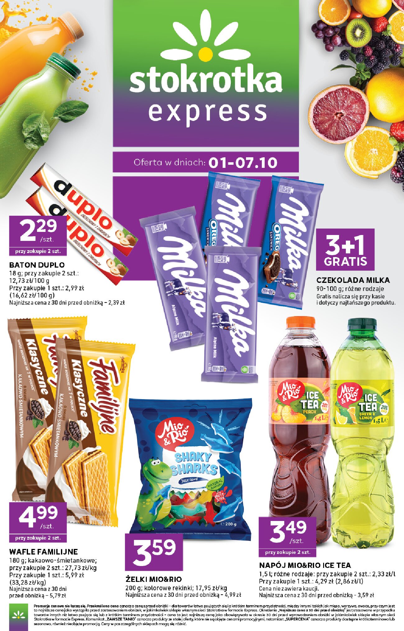 Gazetka Stokrotka 01/10/2026 – 07/10/2026
