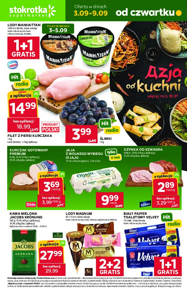 Gazetka Stokrotka 03/09/2026 – 09/09/2026 - gazetki promocyjne str. 1