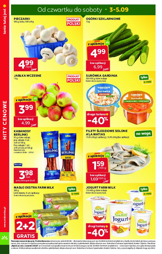 Gazetka Stokrotka 03/09/2026 – 09/09/2026 - gazetki promocyjne str. 4