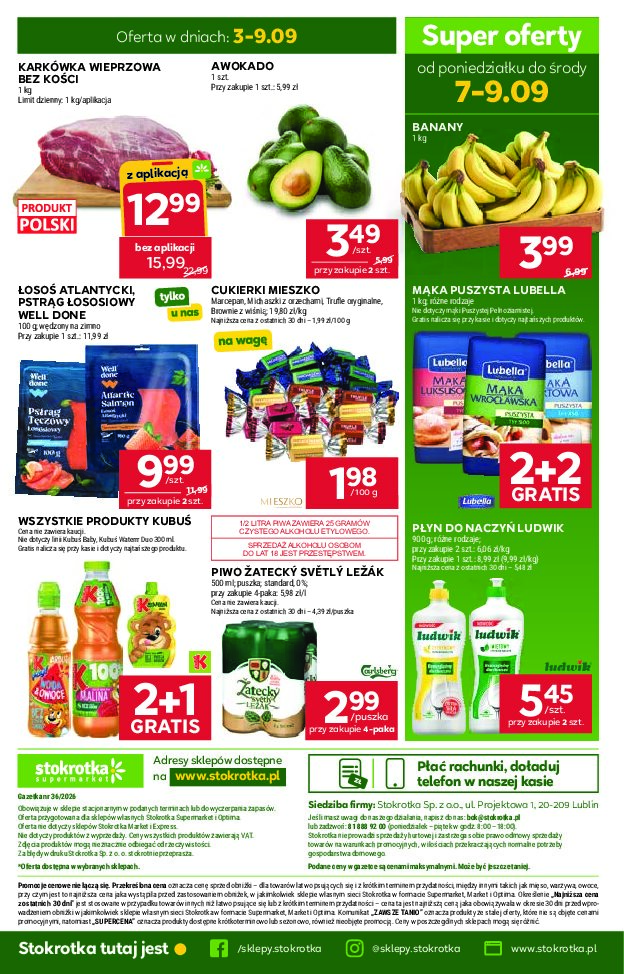 Gazetka Stokrotka 03/09/2026 – 09/09/2026 - gazetki promocyjne str. 57
