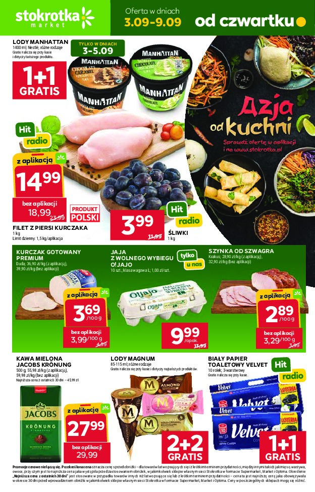 Gazetka Stokrotka 03/09/2026 – 09/09/2026 - gazetki promocyjne str. 1