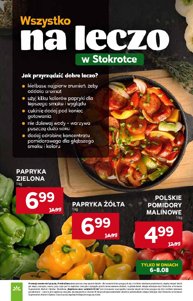 Gazetka Stokrotka 06/08/2026 – 12/08/2026 - gazetki promocyjne str. 10