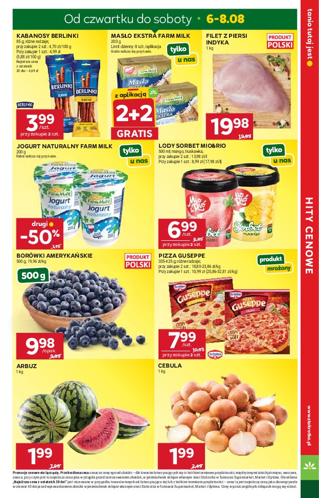 Gazetka Stokrotka 06/08/2026 – 12/08/2026 - gazetki promocyjne str. 3
