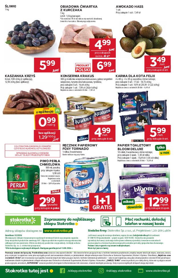 Gazetka Stokrotka 06/08/2026 – 12/08/2026 - gazetki promocyjne str. 48