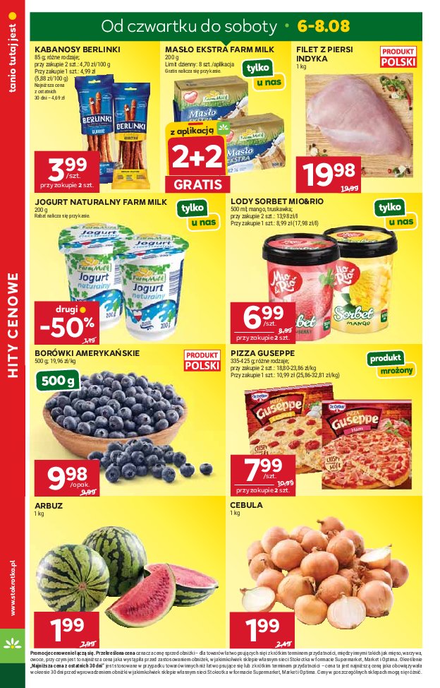 Gazetka Stokrotka 06/08/2026 – 12/08/2026 - gazetki promocyjne str. 2