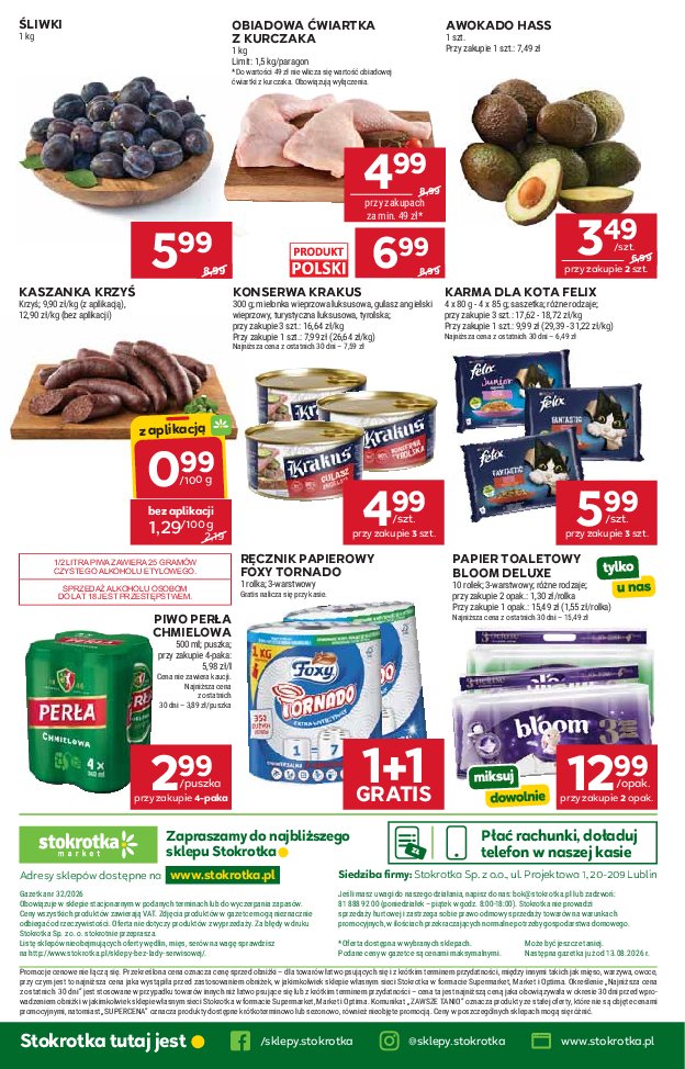 Gazetka Stokrotka 06/08/2026 – 12/08/2026 - gazetki promocyjne str. 35