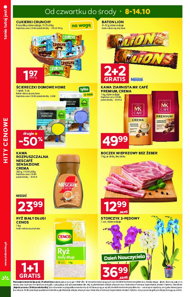 Gazetka Stokrotka 08/10/2026 – 14/10/2026 - gazetki promocyjne str. 4