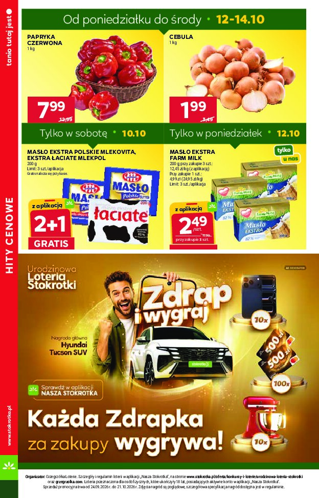 Masła - gazetki promocyjne str. 13