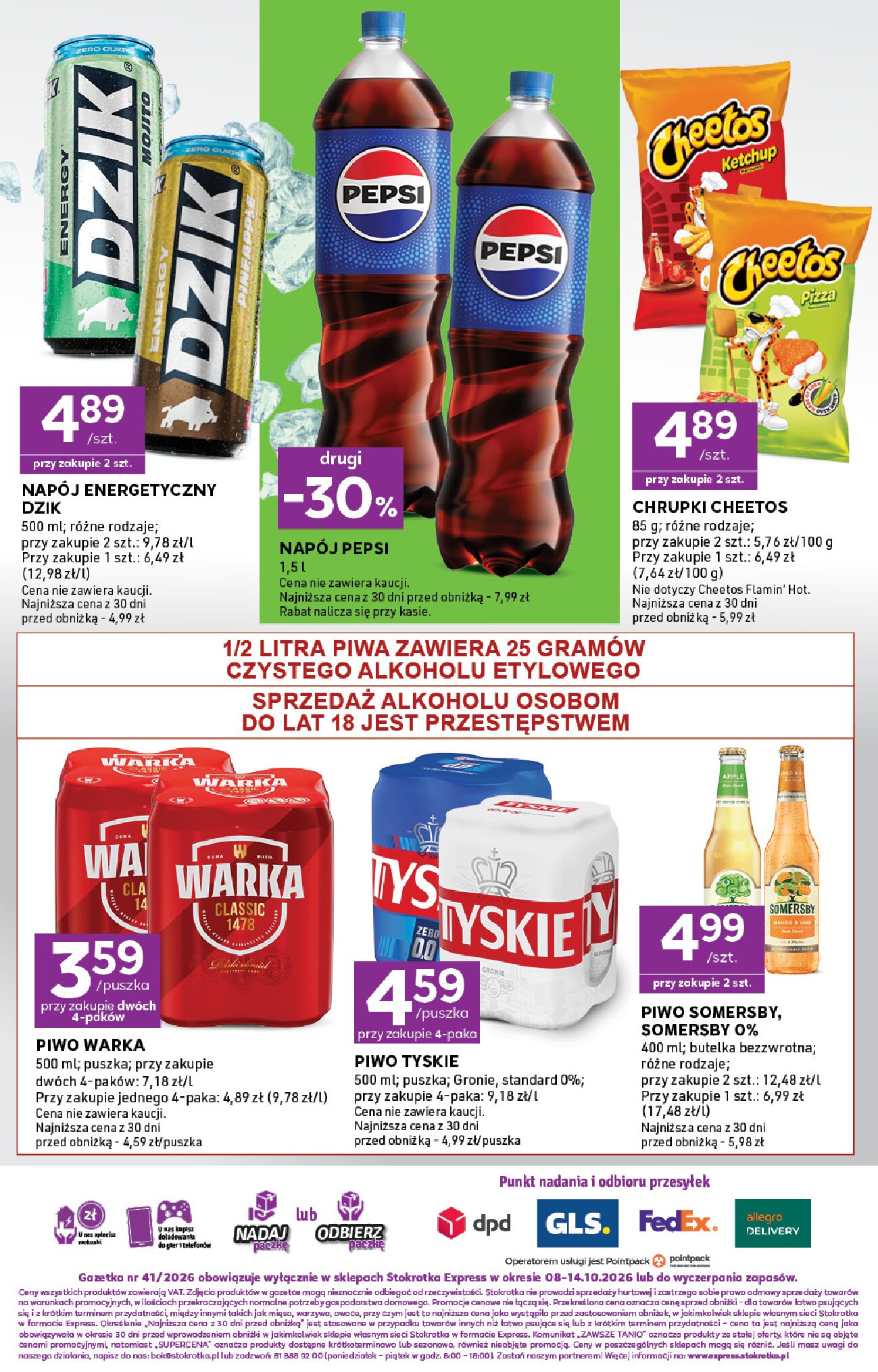 Gazetki promocyjne – napoje - gazetki promocyjne str. 31