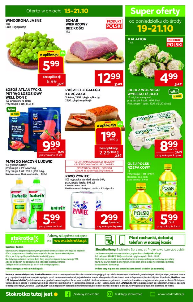 Gazetka Stokrotka 15/10/2026 – 21/10/2026 - gazetki promocyjne str. 45